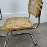 2 Cesca B32 chairs by Marcel Breuer