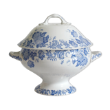 Ironware soup tureen "Snowball" model Saint Amand and Hamage