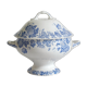 Ironstone tureen, "Snowball" pattern, Saint Amand et Hamage