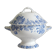 Ironstone tureen, "Snowball" pattern, Saint Amand et Hamage