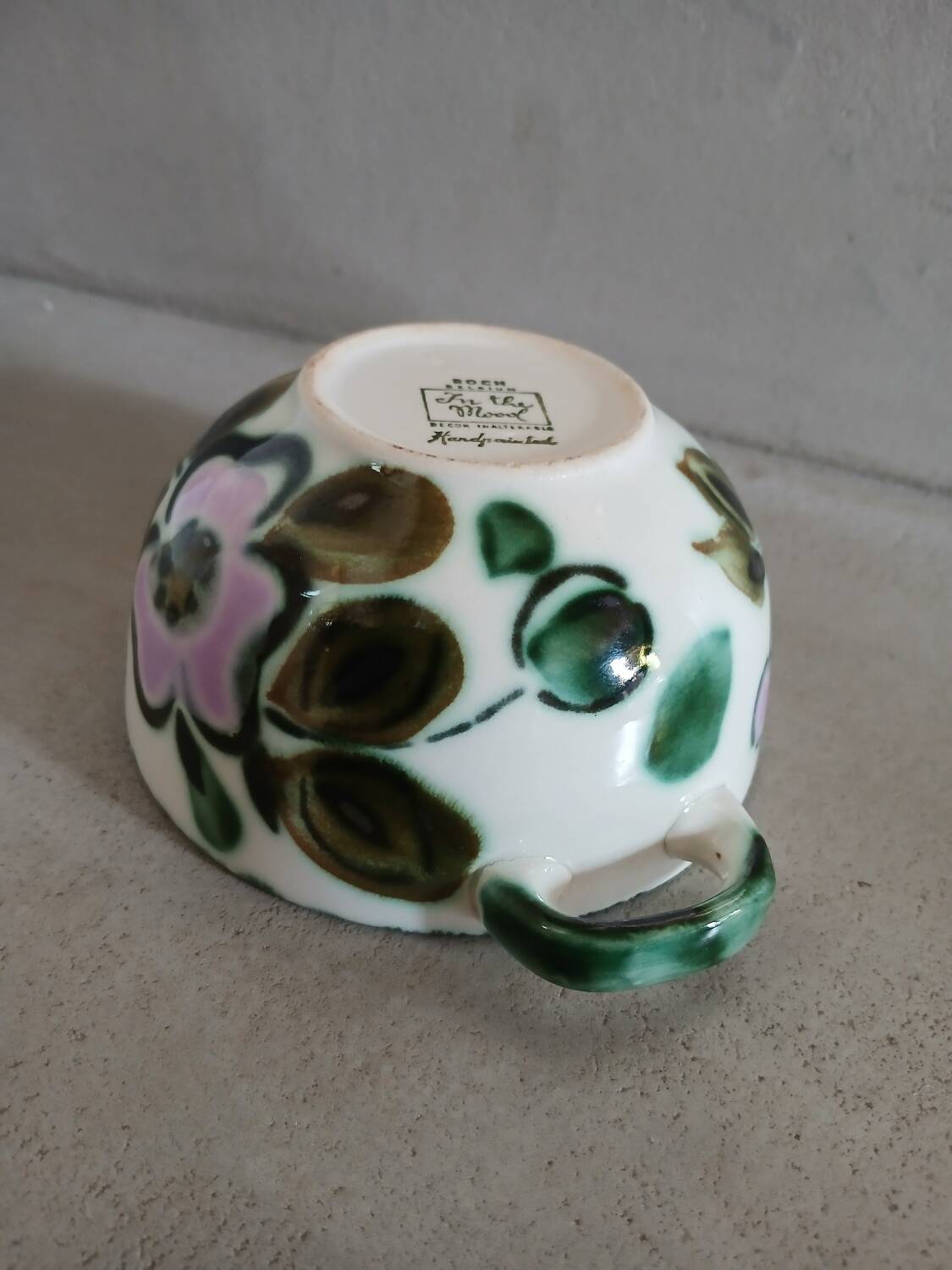 Small antique Boch bowl