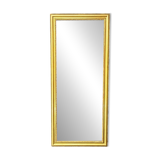 Antique mirror 150 x 65 cm Louis Philippe period. Gold leaf gilding. Very good condition