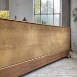 Brutalist sideboard attributed to De Coene, 1970s