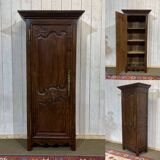 19th-century oak bonnetière