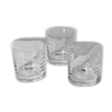 Jeu de 3 verres à gobelet