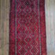 Handmade Belouch Persian rug 213x116cm
