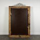 Large Venetian Swan Mirror, 19th Century Murano Glass, Beveled 133