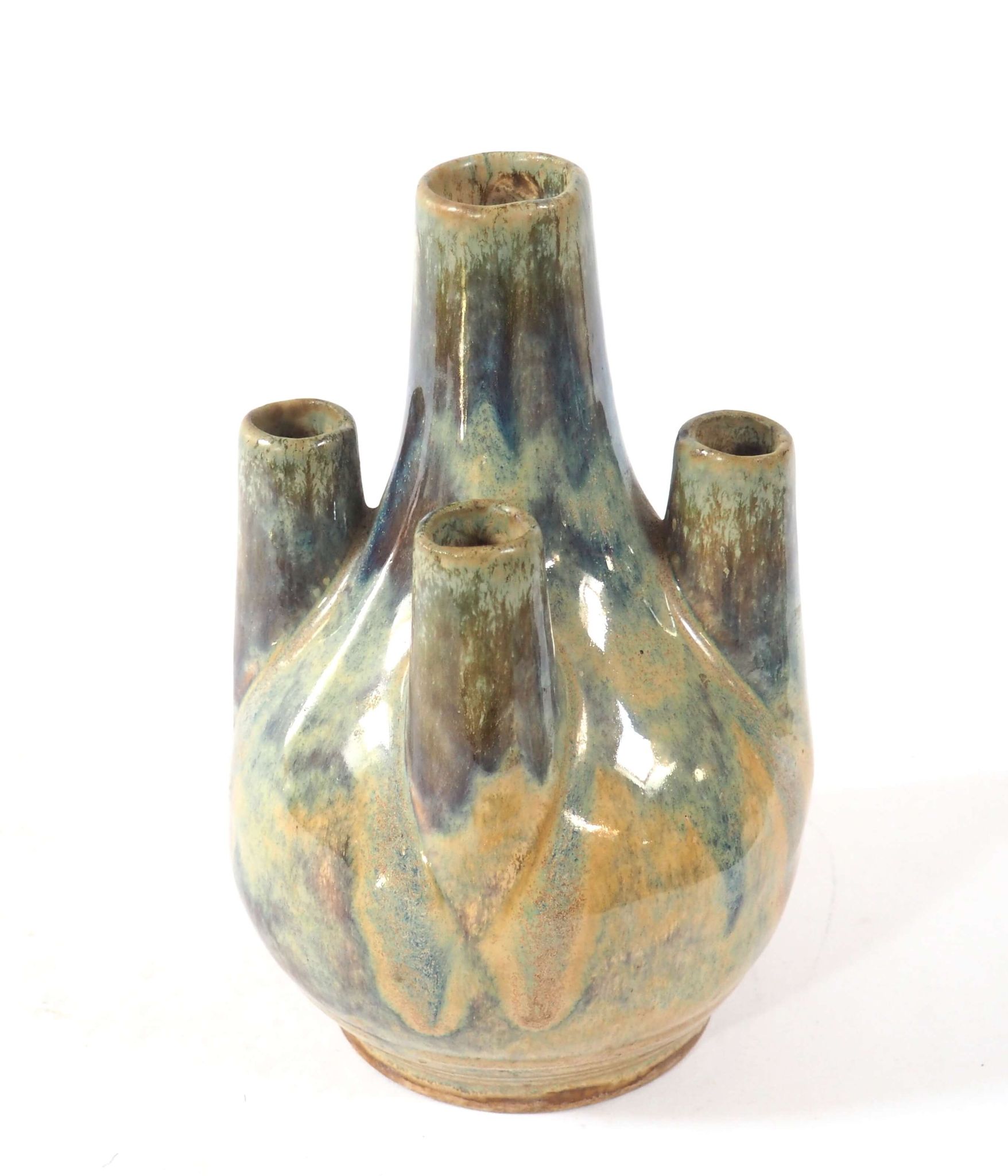 Art Nouveau flower spade