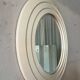 Italian Round Mirror – Sculptural Concentric Frame