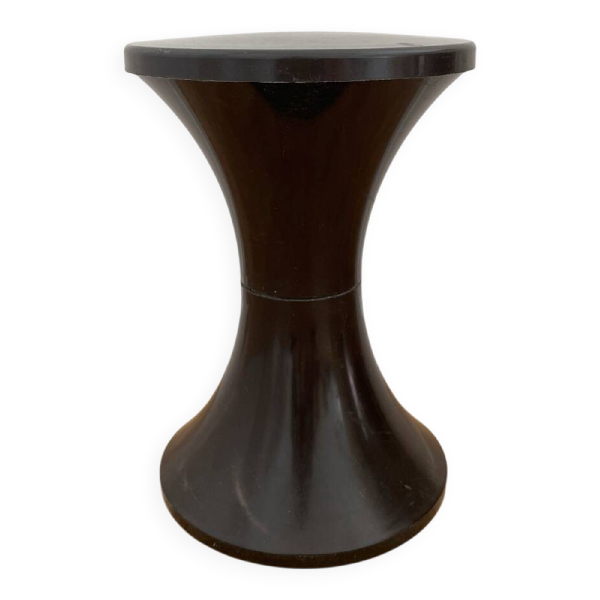 Vintage brown Tam Tam stool Stamp