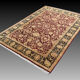 Oriental carpet AGRA India: 2.10 x 3.03 Metres - "Galerie Sardje"