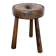 Three-legged shepherd stool oak