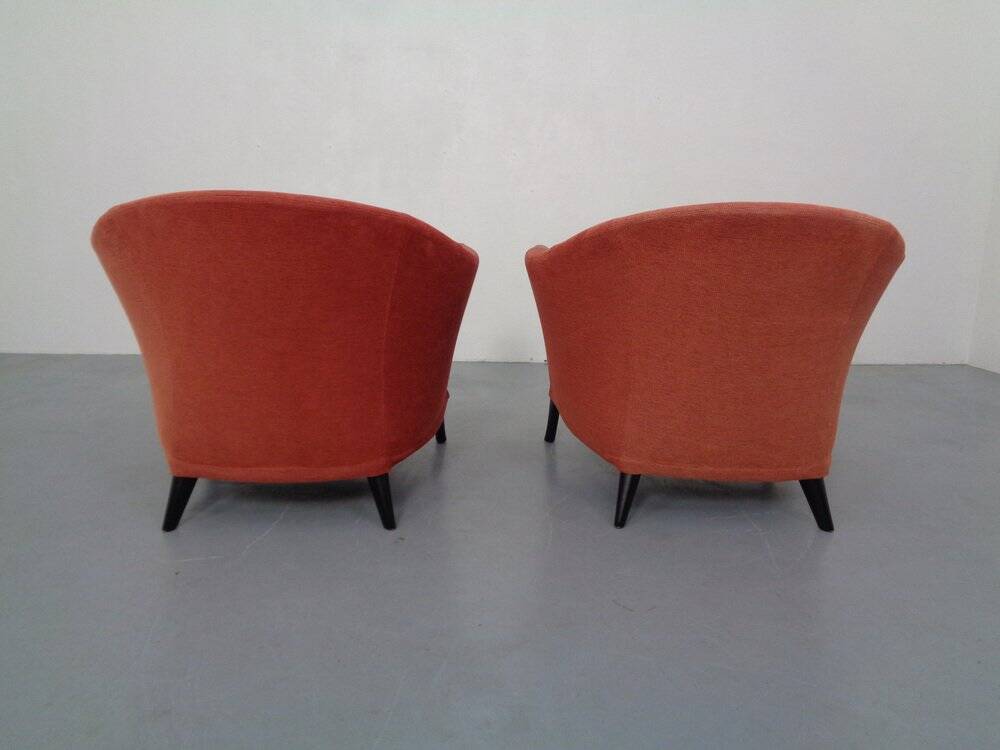 Set of Progetti Lounge Chairs by Umberto Asnago for Giorgetti, 1980s, Set of 2