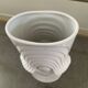 Vase op art en porcelaine royal bavaria kpm années 70