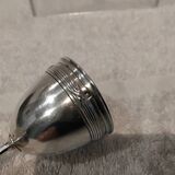 Louis XVI style silver egg cup (950) by Ernest Compere, Minerva design