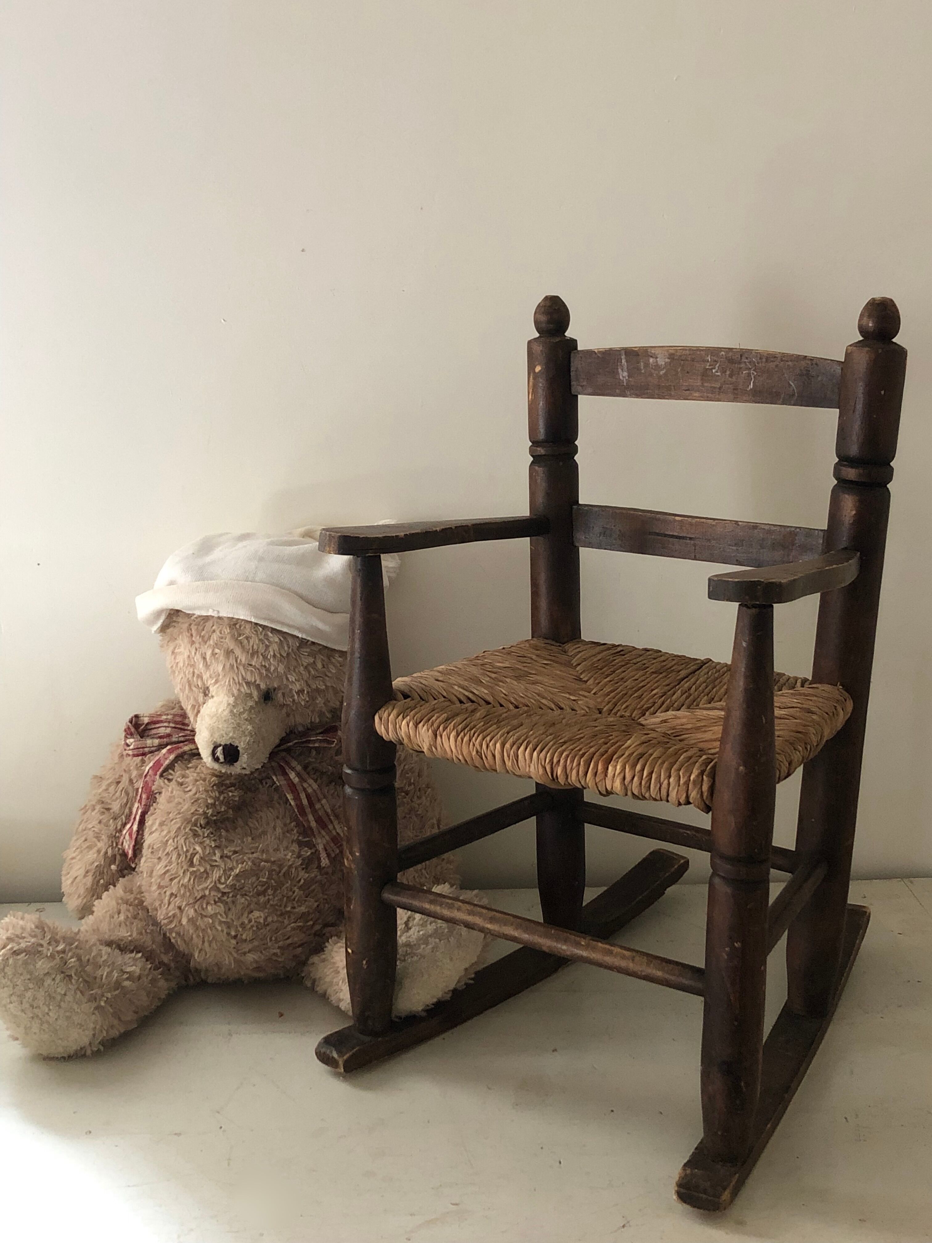 Old rocking chair for children