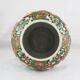 small Chinese vase in porcelain, famille rose, late 19th century