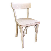 Antique wooden bistro chair for children