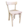 Antique wooden bistro chair for children
