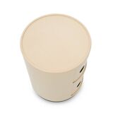 White modular storage unit by Anna Castelli for Kartell, 1970s.