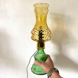 Vintage glass lamp