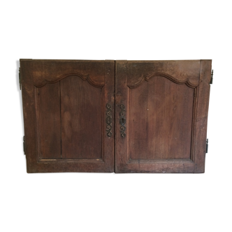 Old oak doors