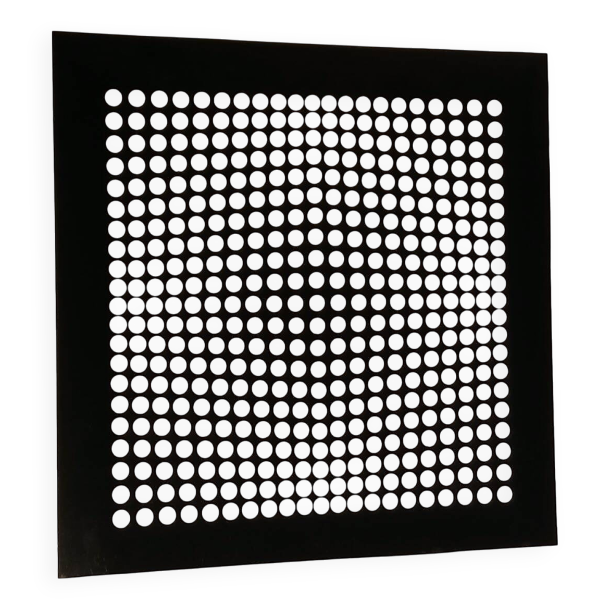 Vasarely silkscreen print - "Deep Kinetics" - 3D Illusion & Black and White