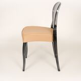 modern Medallion Chair dressed seat