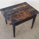 Table en pin, design danois, années 1940, fabriquée au Danemark