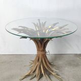 Guéridon vintage épis de blé