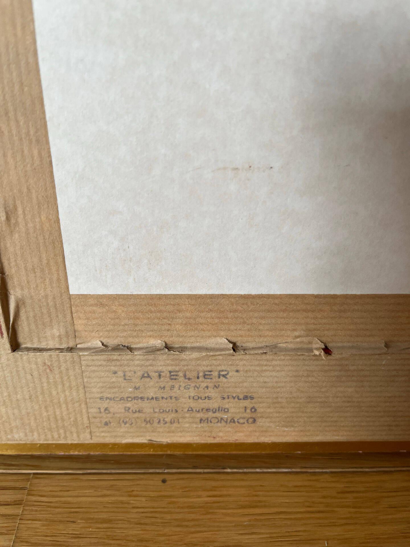 Chalcographie L’enfant de Chardin