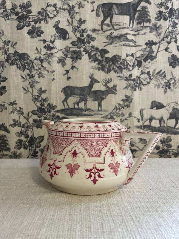 Sarreguemines teapot