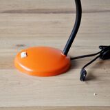 Vintage space age 70s table lamp with a bendable neck