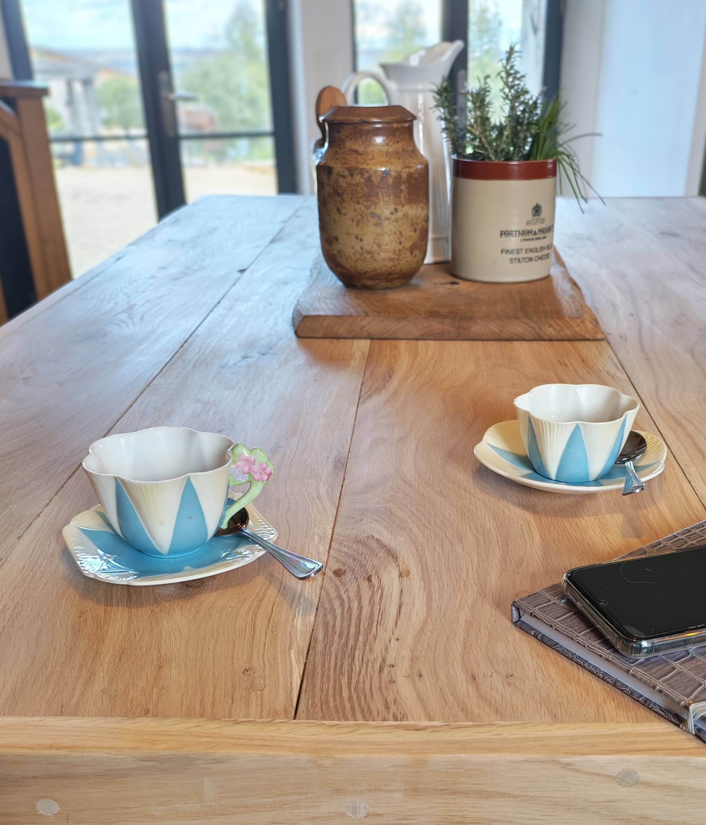 XXL solid oak kitchen island/worktop 180 x 105