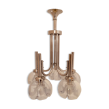 Vintage Murano chandelier, Mazzega, Italy, 1960s