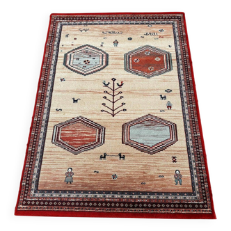 Oriental-style wool rug 135cm x 185cm