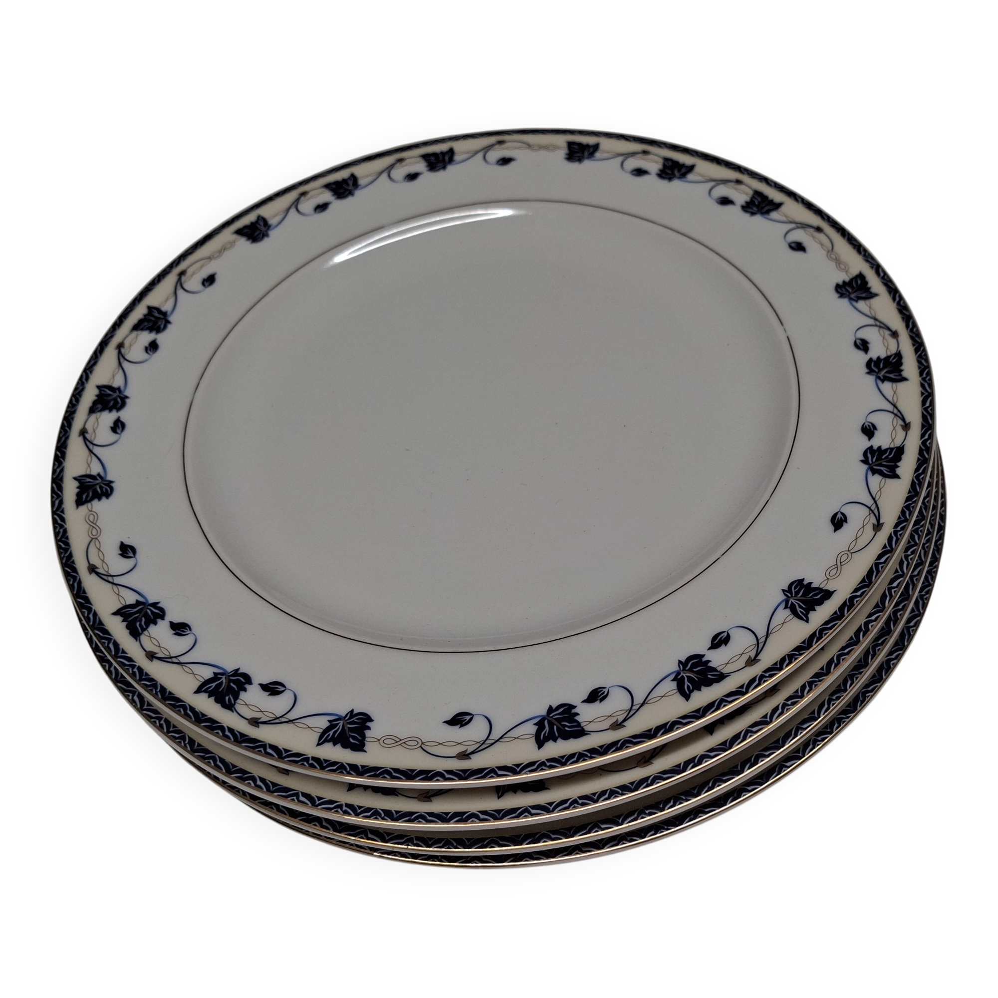 4 plates guy degrenne corynthe limoge