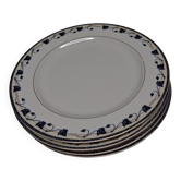 4 plates guy degrenne corynthe limoge