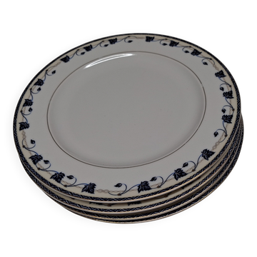 4 plates guy degrenne corynthe limoge