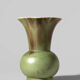 Art Deco Green Ceramic Vase, 1930s