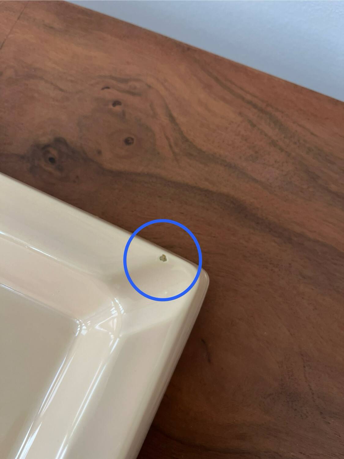 Grand cendrier faïence gien