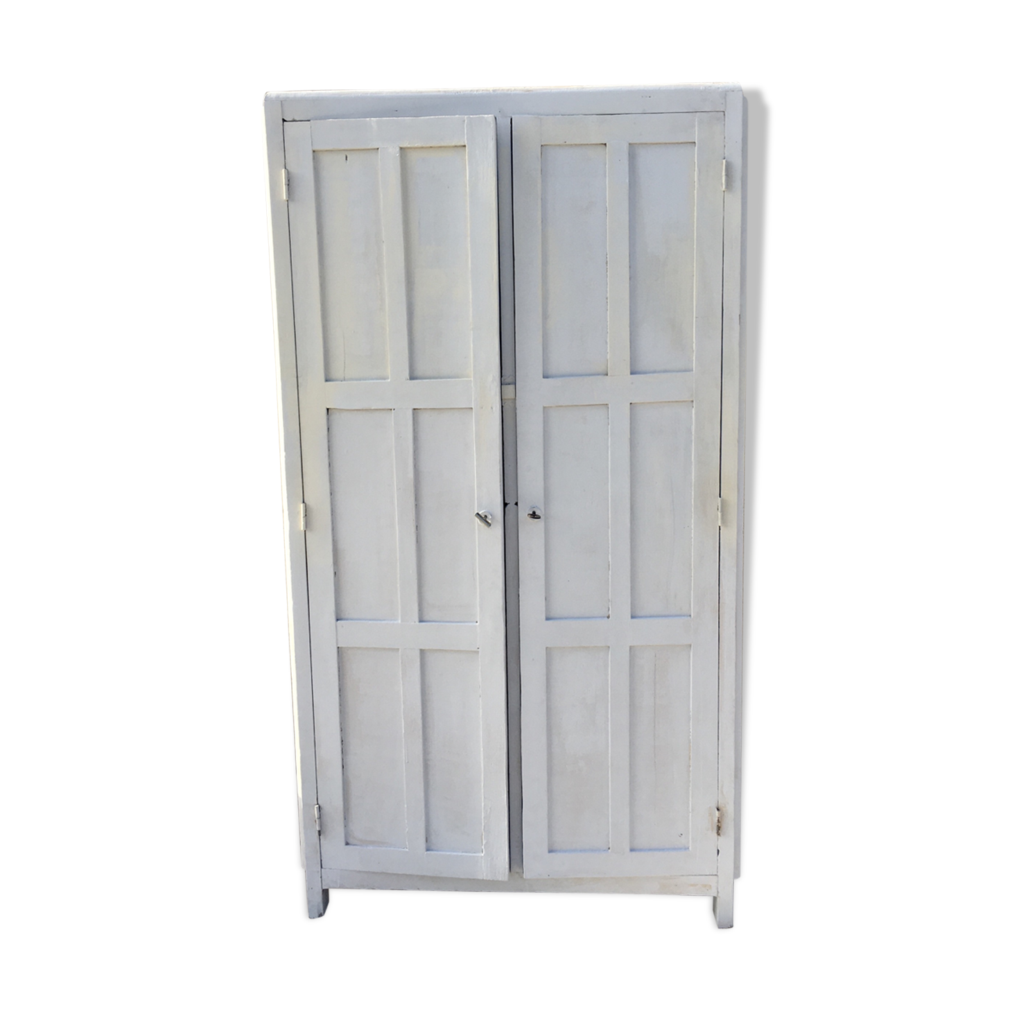 Parisian wardrobe high vintage solid wood
