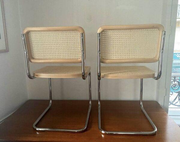 Chaise Cesca B32 Marcel Breuer - Hêtre clair- Made in Italy