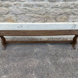 Antique oak bench