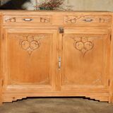 Parisian art deco pine sideboard