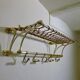 Coat rack brush aluminum 1960