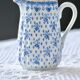 Oscar Shaller 1909 Fleur de Lys Porcelain Pitcher