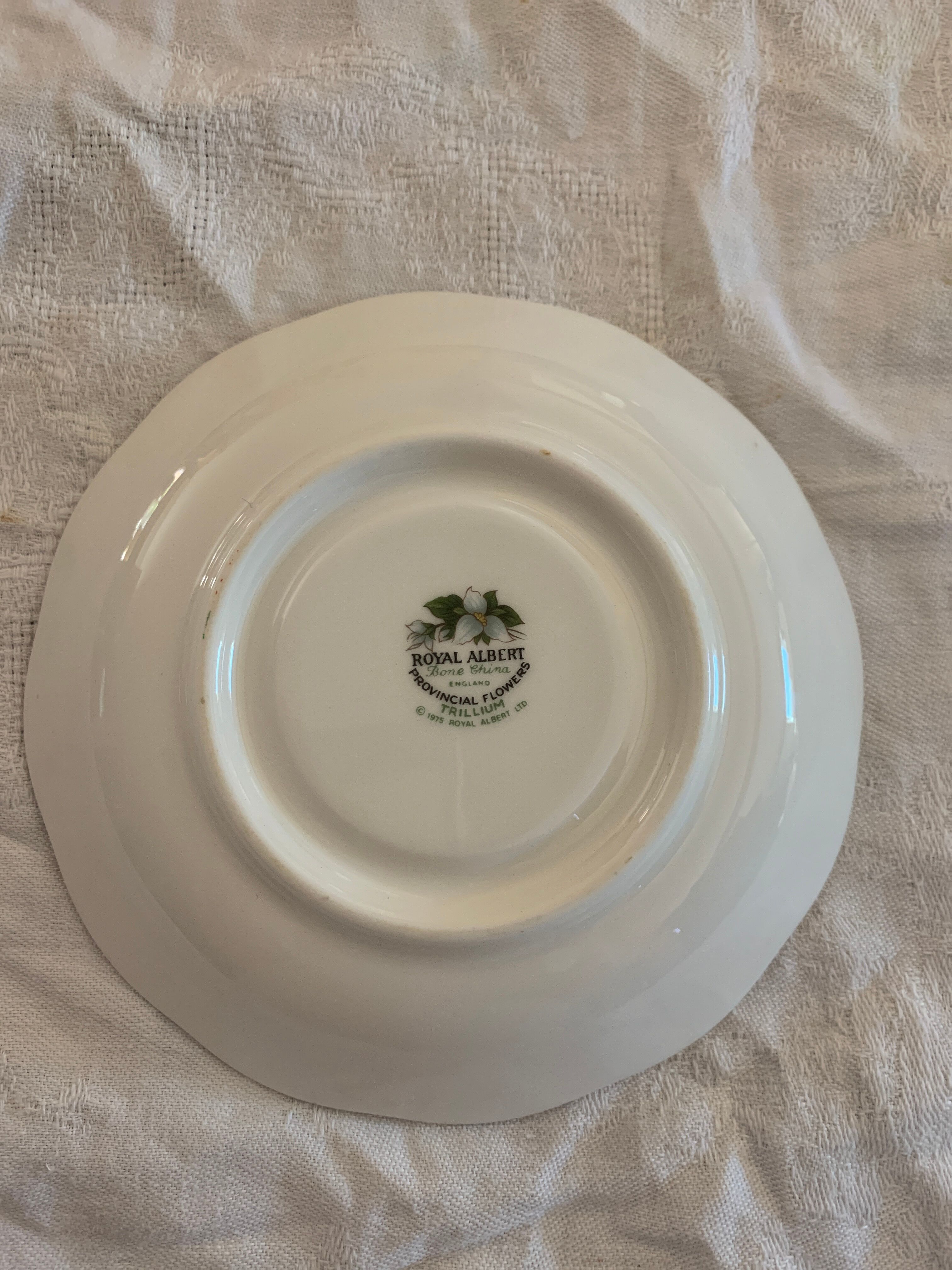 Royal Albert porcelain cup and sub-cup