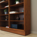 Walnut bookcase, Danish design, 1970s, production Hundevad