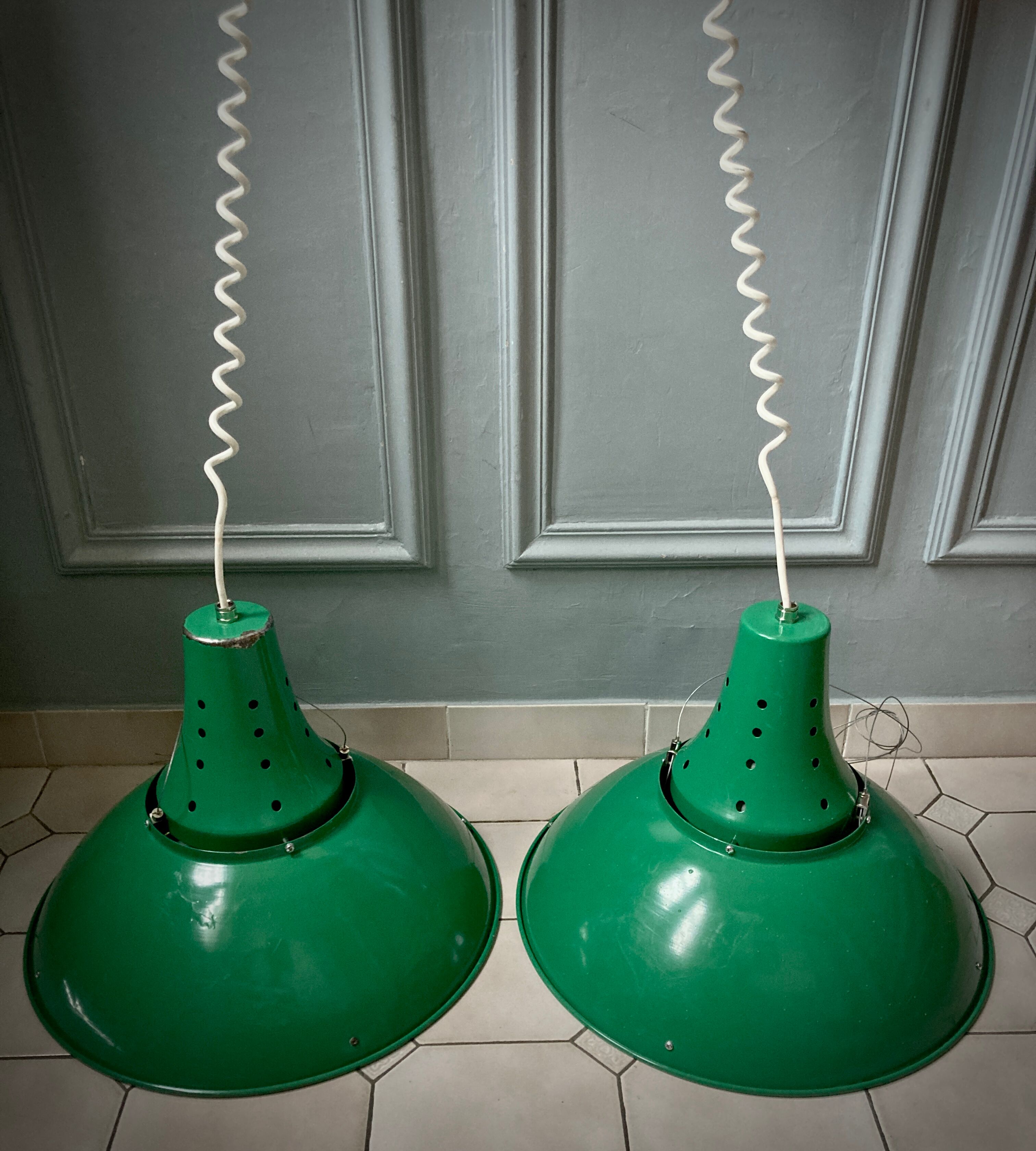 Duo of indus lamps from BARO design